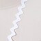 3 Yards White Mini Ric Rac Ribbon Trim Soft Pliable Zigzag for Sewing & Crafts